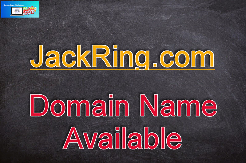 Jack Ring dot com domain name available signboard.