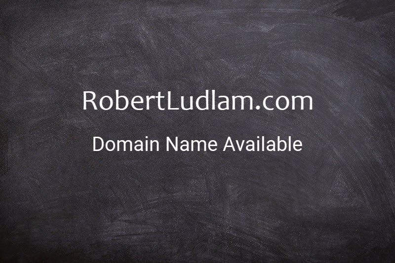 Signboard RobertLudlam.com domain name available.