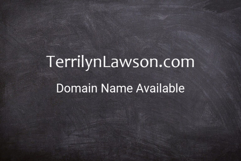 Signboard TerrilynLawson.com domain name available.