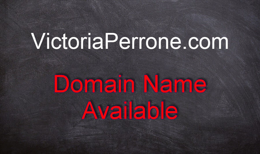 Signboard VictoriaPerrone.com domain name available.