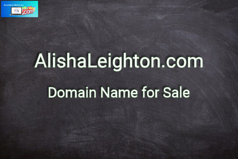 Signboard AlishaLeighton.com domain name available