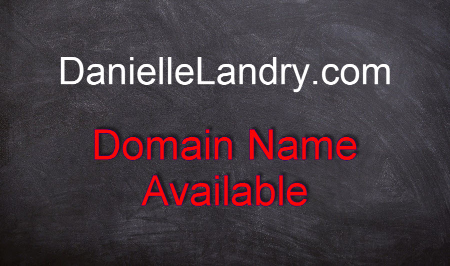 Signboard DanielleLandry.com domain name available.