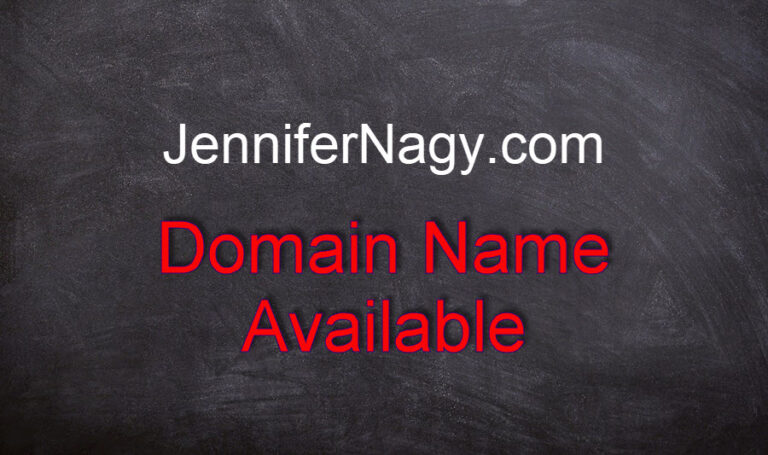 Signboard JenniferNagy.com domain name available.