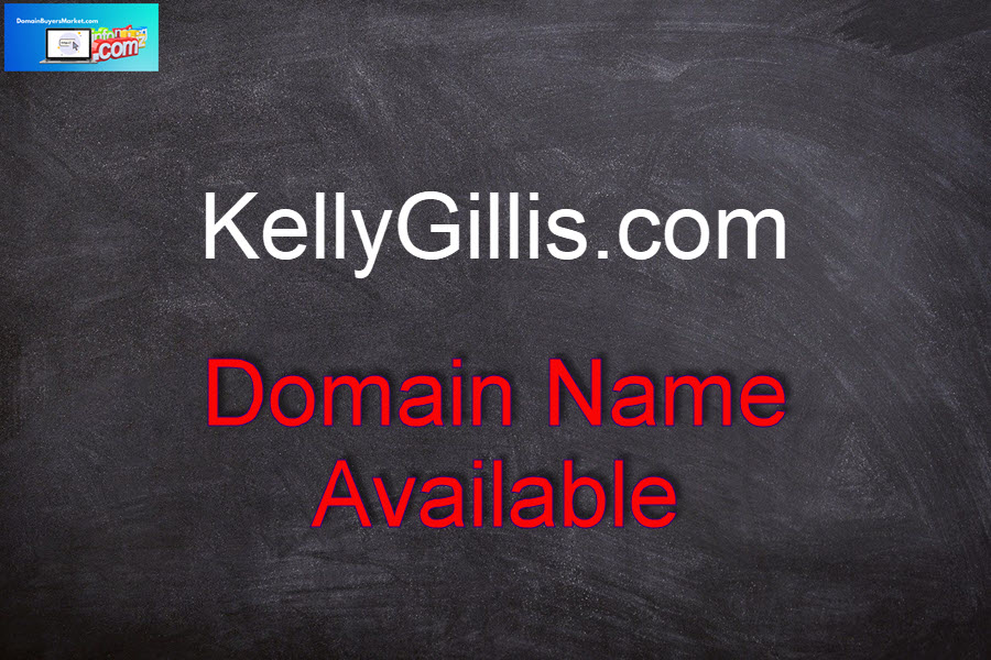 Signboard KellyGillis.com domain name available.