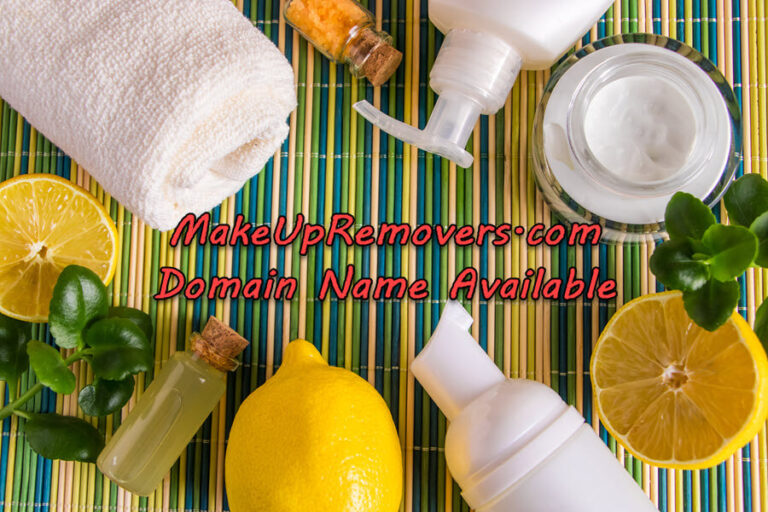 Towel, lemon, and creams for makeup removers.