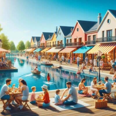 Hanfordbay.com beach setting representing Hanford Bay community.